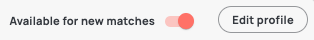 Available/Unavailable
